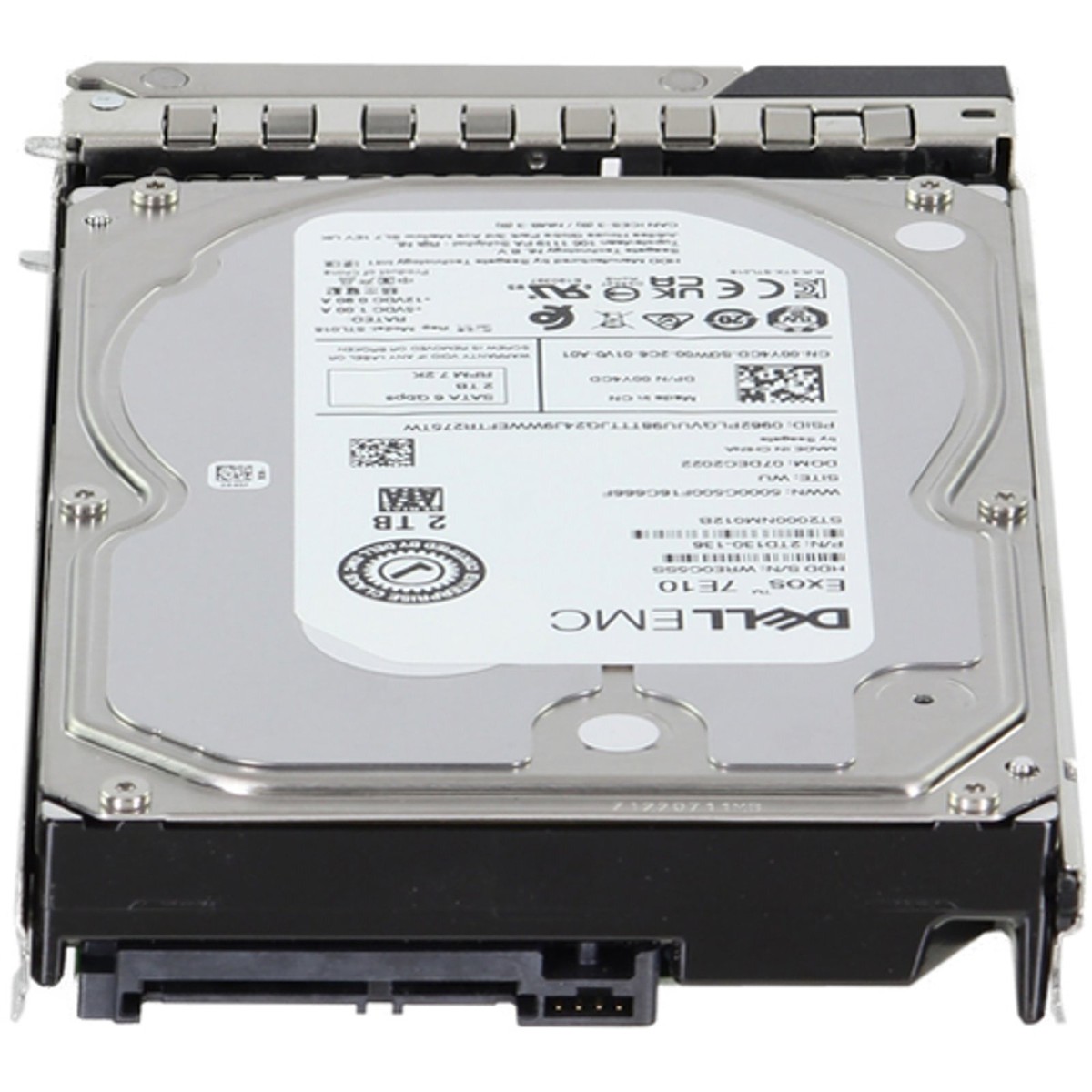 00Y4CD 0Y4CD Dell EMC 2TB 7.2K 6Gbps SATA 3.5'' Hard Drive HDD 14
