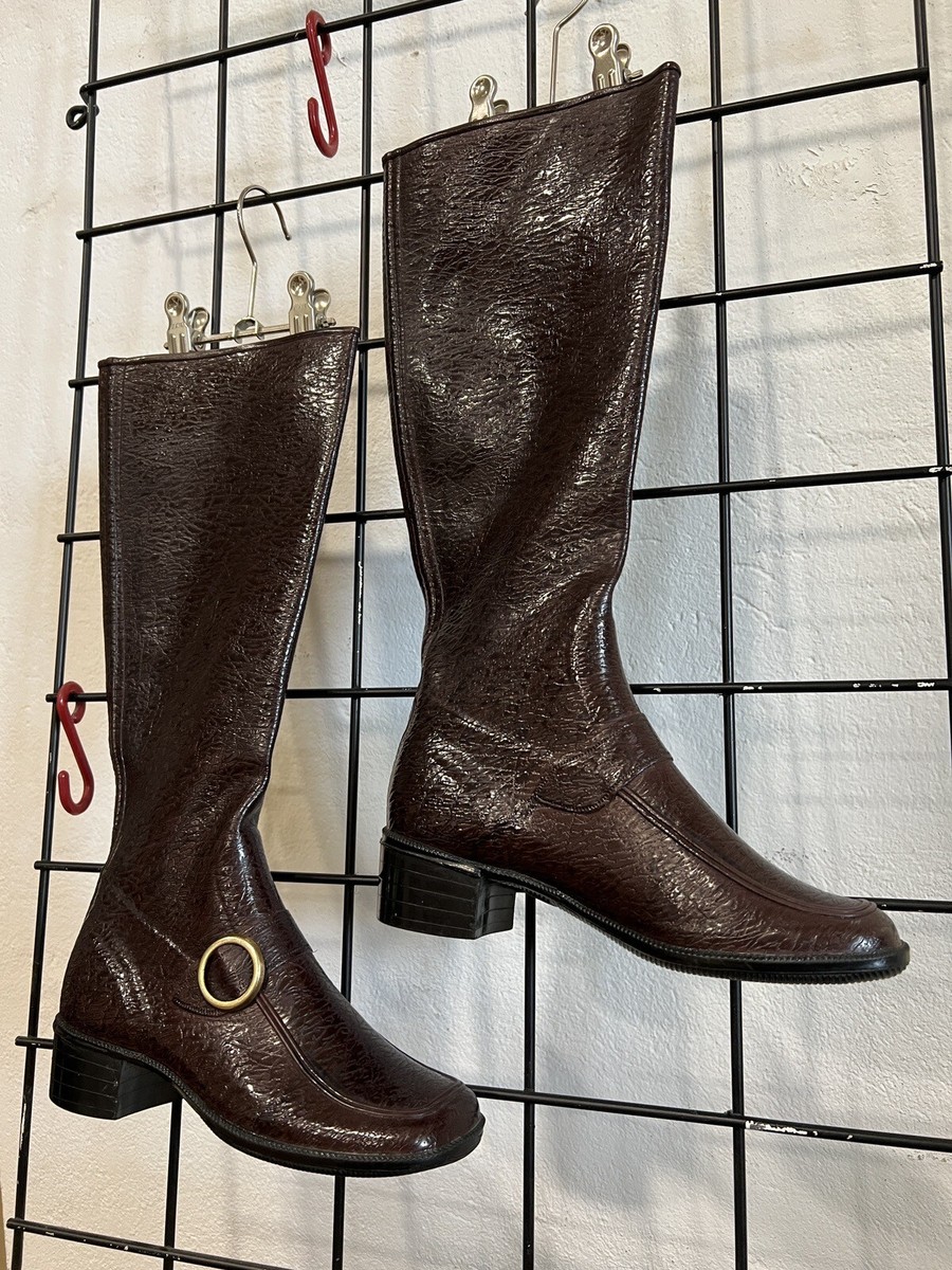 Damenstiefel Stiefel Gummistiefel chic 60er uk3 36 TRUE VINTAGE