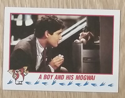 Gremlins 2: The New Batch Trading Cards A Boy and His Mogwai 1990 Topps
