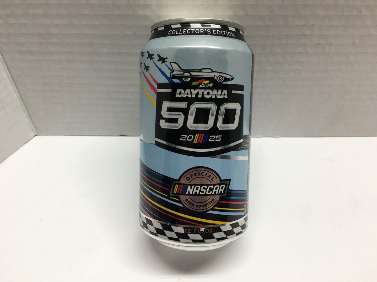 2025 DAYTONA 500 BUSCH LIGHT LIMITED EDITION COLLECTIBLE BEER CAN