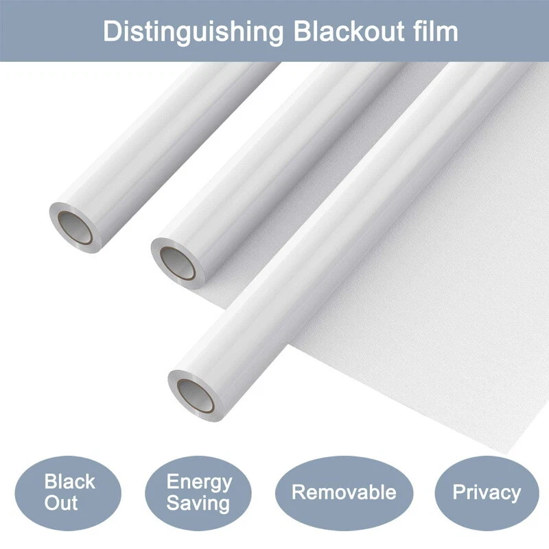 Fensterfolie Sichtschutzfolie Milchglasfolie Statische Folie Selbstklebend Folie - Bild 2 von 4