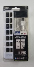 6 in 1 Multiport USB Hub 2.0 Hi-Speed HDMI Adapter For Windows Laptop - White