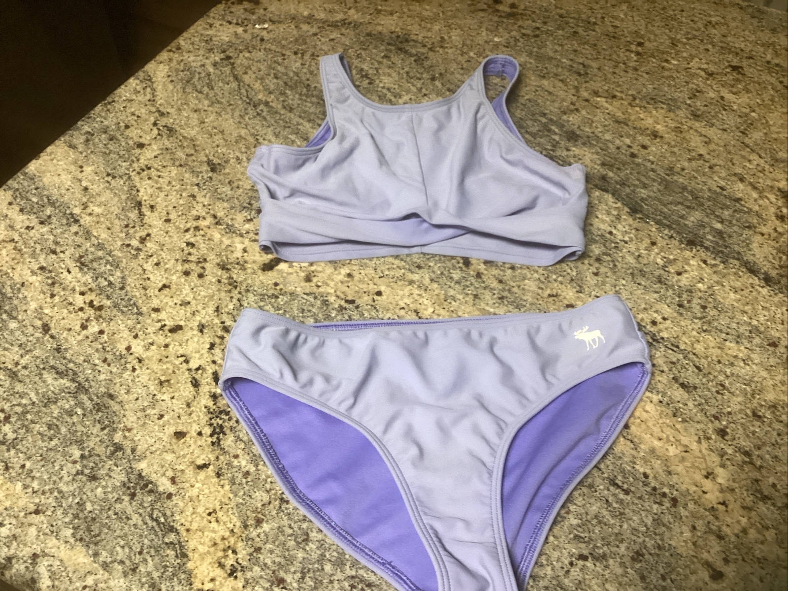 abercrombie kids girls Purple 11/12 Swimsuit Bikini Great Condition eBay