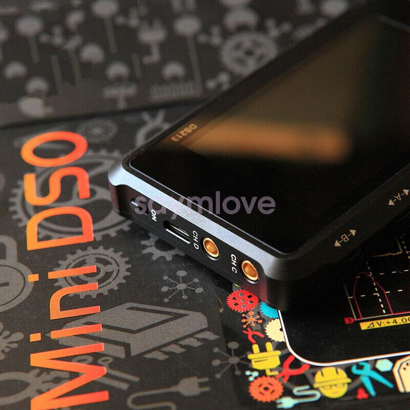 New Handheld Digital Oscilloscope DSO DS213 2CH 15MHz 100MSa/s Signal Generator - Image 4 of 4