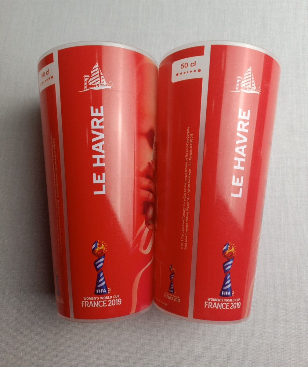 COCACOLA 6 GOBELETS World Cup FOOT FIFA Women 2019 USA-ENG Coupe du Monde France EUR 12,00 - FR