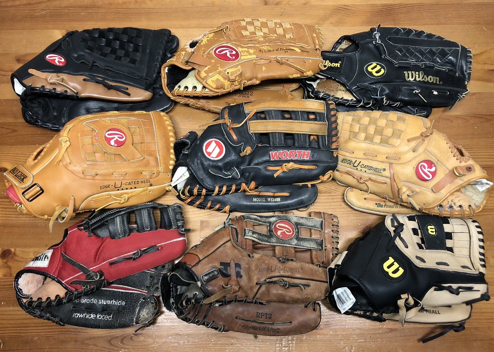 Gant de softball Mitt tailles 12,5
