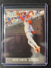 1991 Fleer Ultra Ozzie Smith #296 Cardinals!!!