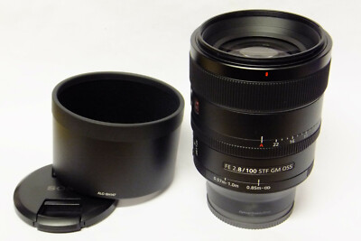 SONY FE 100 mm / 2,8 STF GM OSS Objektiv gebraucht aber neuwertig in ovp 