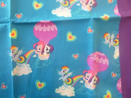 My Little Pony - Regenbogen - Baumwollstoff Design ein Standard Handarbeit Kissenbezug - Bild 4 von 6