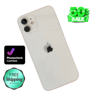 Apple iPhone 12 64GB/128GB - Unlocked, Verizon, Tracfone, 5G