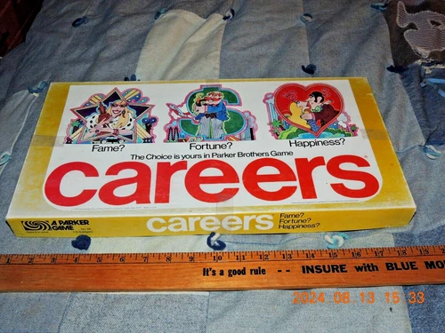 Vintage 1976 Board Game CAREERS Parker Brothers Complete Game Good Condition