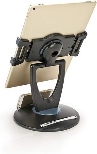 MAX SMART Tablet Stand, Tablet Holder, ebook Reader Stand, iPad Pro Stand Black - Picture 3 of 9