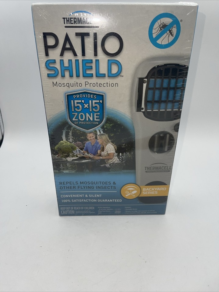 Thermacell Patio Shield Mosquito & Black Fly Repeller Cordless Portable