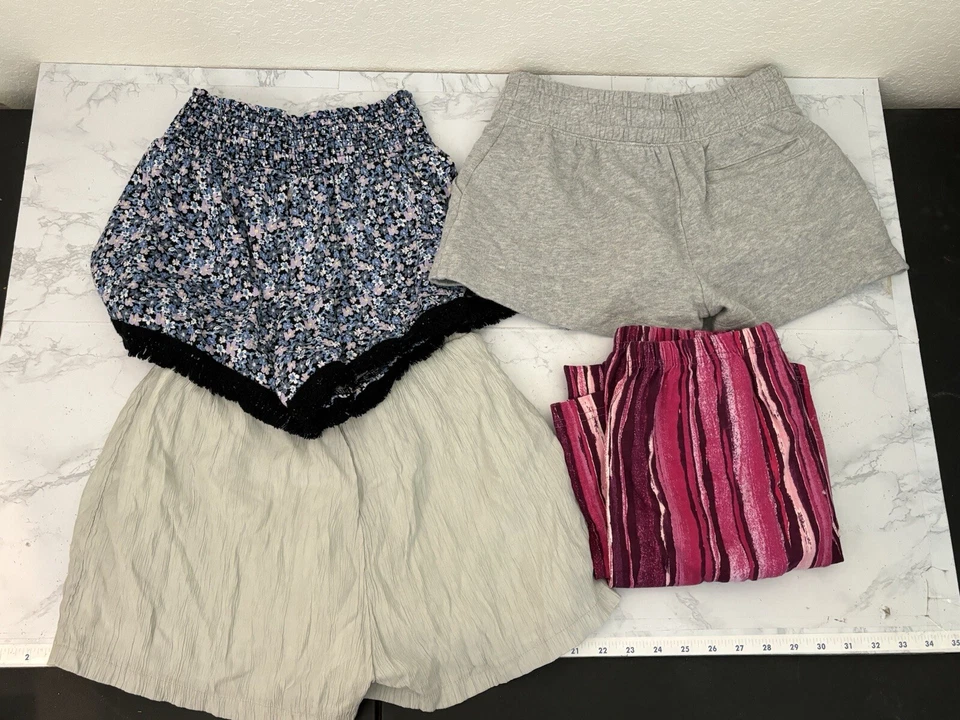 Pantalones Cortos Kohls No Boundaries Shein So Long Life Salón Niñas S Lote de 4 X1 Foto 2 de 4