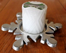 Holland Boone Pewter Candle Pillar Decor