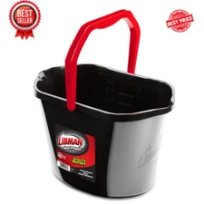 3.5 Gallon Oval Polypropylene Utility Bucket Household Tools Heavy Duty Home New
