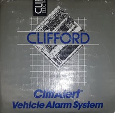 Clifford CliffAlert Vehicle Alarm System BRAND NEW