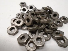 Hex Nuts #10-24 MS Steel Lot of 100 #2418