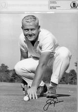 Signed Jack Nicklaus 8x10 Photo  - Beckett BAS Encased Photo