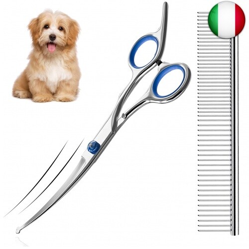 Cesoie per peli di cani e gatti in acciaio inox...