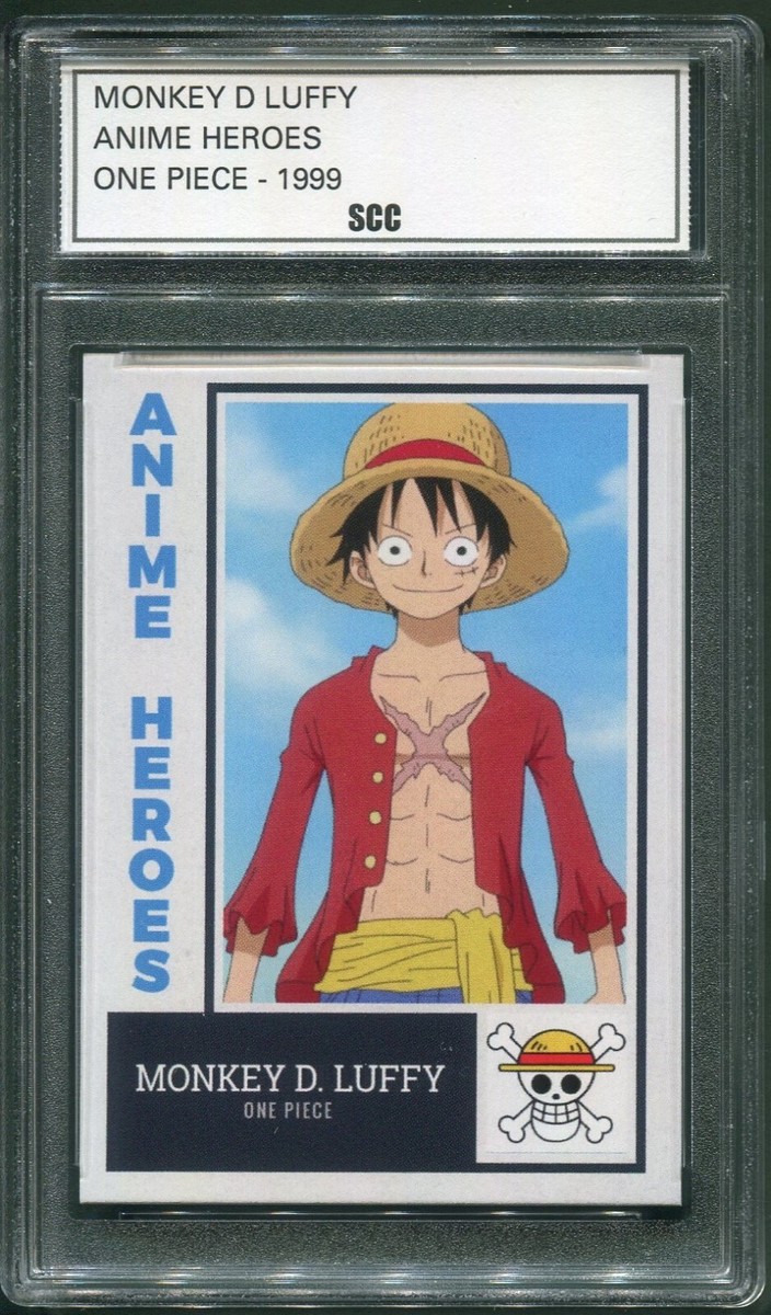 Custom 1999 Monkey D Luffy One Piece Anime Heroes Trading