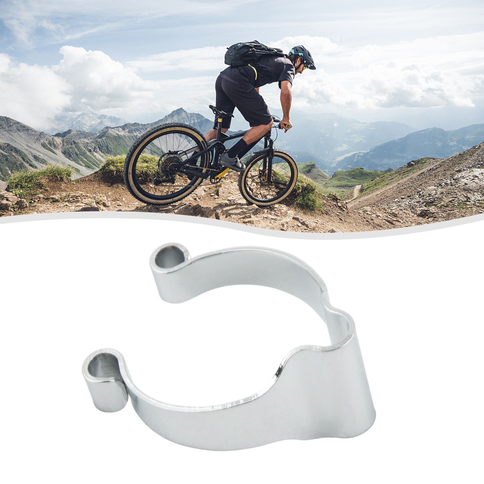 Ensure Smooth Gear Shifting with Bicycle Frame Cable Clips Clamps