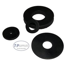 Image of EPDM Rubber Washer 2mm thick x4, pick your own size upto 30mm diameter