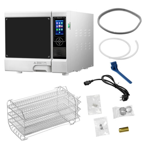 22L Dental Class B Autoclave Vacuum Steam Sterilizer Built-in Printer /Scaler - Picture 11 of 42