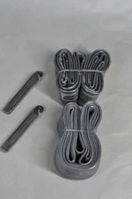 26x1.95/24x1.95 Bike Tire,HUIOK Folding Replacement Bike Tires,Cushioned and ...