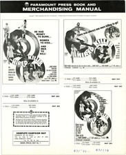 Franco Prosperi THE HIRED KILLER Original Film Pressbook 1966 #129518