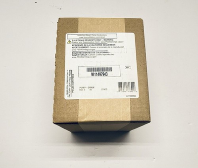 #ad Whirlpool Original W11497943 New OEM Genuine Drain Pump W11412663 W11491436 $49.25