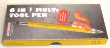 Pocione 6 in 1 Multi Tool Pen Stylus Level Ruler Screwdriver Cool Tech Gift box