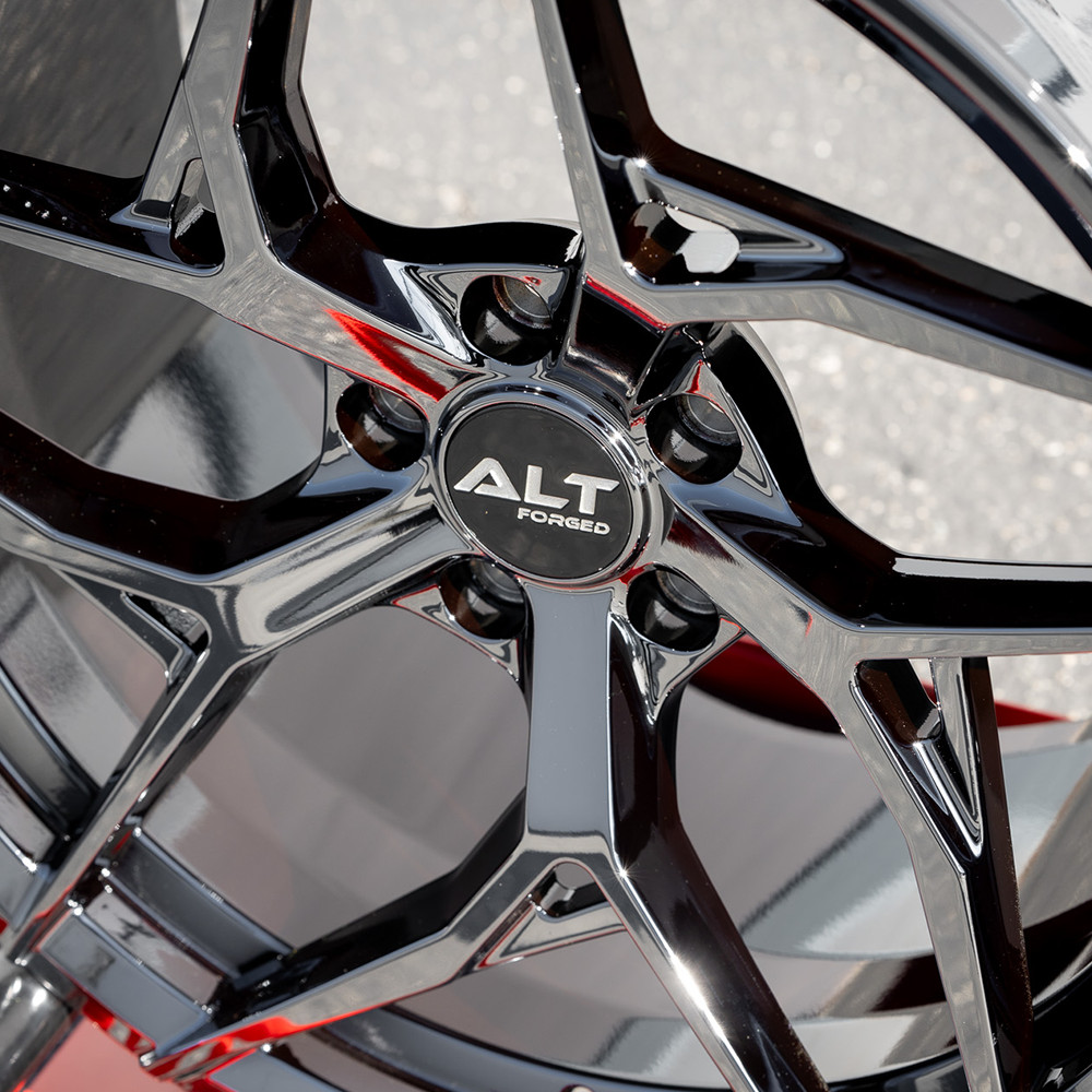 20"/21" ALT Forged ALT12 Black Chrome PVD Wheels for Lamborghini Huracán