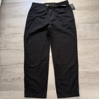 NWT POLO RALPH LAUREN TRAILSTER RELAXED FIT TWILL PANTS MENS SZ XL BLACK PRL NEW