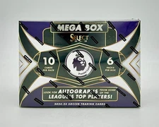 2024-25 Panini Select Premier League Soccer Hobby Mega Box