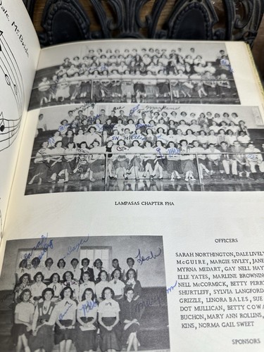 Lampasas Texas Yearbook Annual 1953 The Badger - Picture 8 of 10