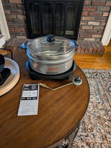 Coleman Heat N Serve Propane Slow Cooker: Model 9935 - Camping Cooker