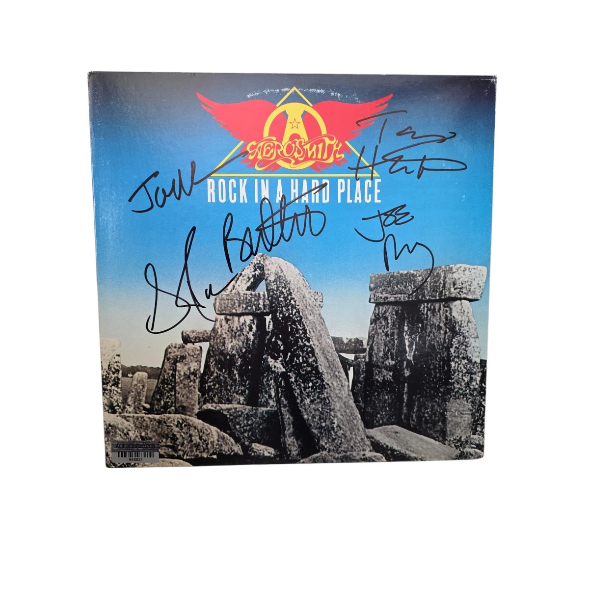 Aerosmith Signed In Original Autographed Rock & Pop Records for