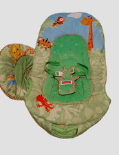 Fisher Price Rainforest Baby Bouncer   Fabric Seat Cover Pad By Replecement Part
