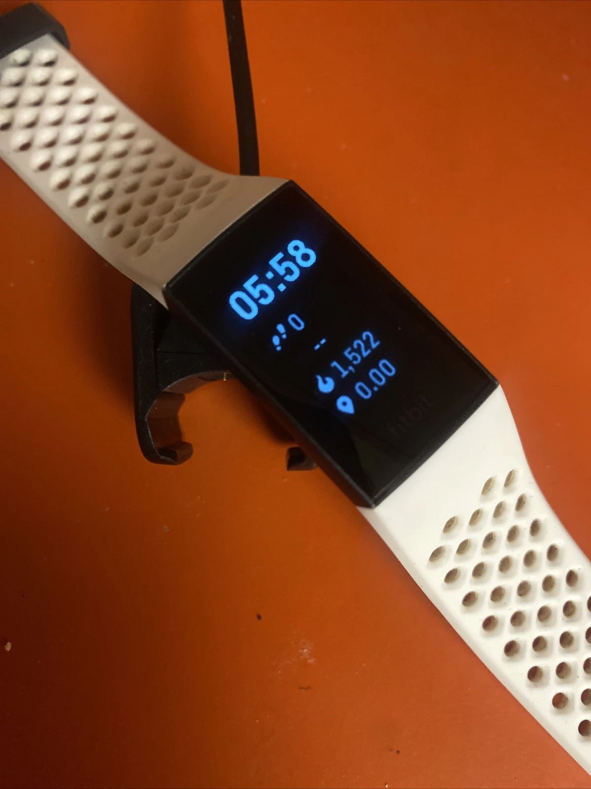 Fitbit Charge 3 Activity+Sleep Tracker Black Tested✅ +Bands & cord **No Box