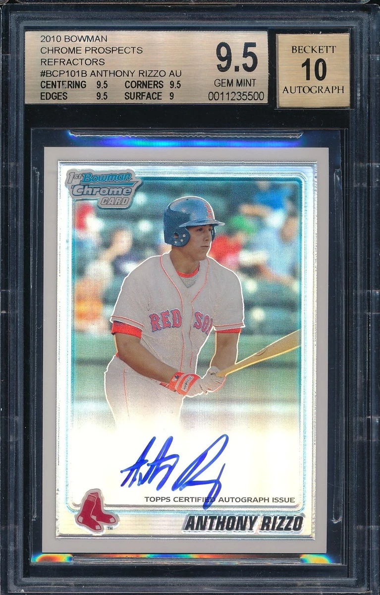 Major Leagues Baseball MLB) (Boston Red Sox 9.5 Graded Rookie