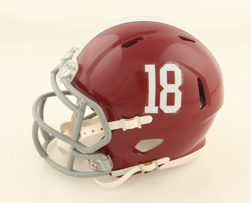 MINICASCO AUTOGRAFIADO FIRMADO POR CORNELIUS BENNETT ALABAMA JSA Foto 3 de 3