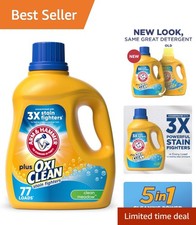 Concentrated Plus OxiClean Clean Meadow - High Efficiency 100.5 fl oz Detergent 0.18 per gallon
