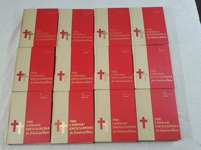 The Catholic Encyclopedia For School & Home 12 Volume Set Hardcover 1965 