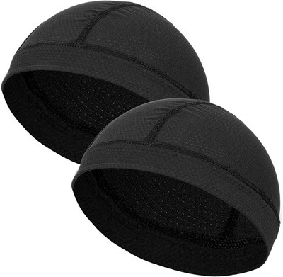 2 Stück Fahrradmütze Unter Helm Schädelkappen Sportmütze