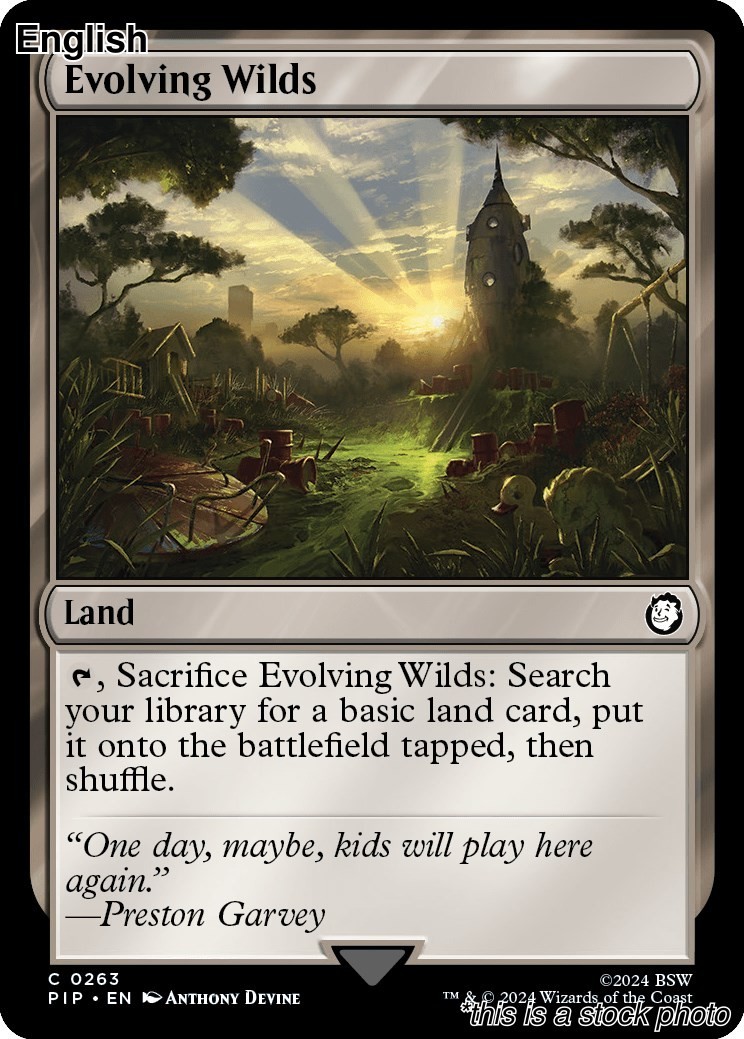 Evolving Wilds [PIP - 263] Universes Beyond: Fallout