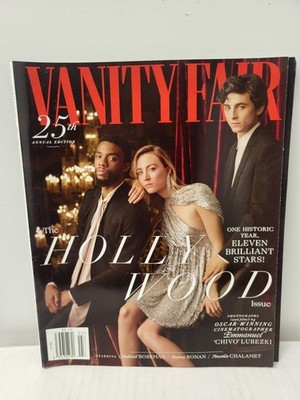 Vanity Fair Magazine 2019 Hollywood Issue Boseman Ronan Chamberlet Unopened