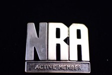 1970  s NOS NRA Active Member Belt Buckle