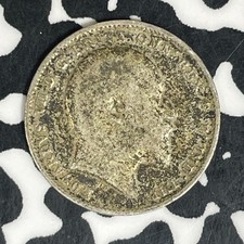 1908 Great Britain 3 Pence Threepence Lot#C5974 Silver!