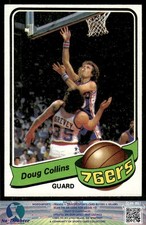 1979-80 Topps #64 Doug Collins Philadelphia 76ers 79BB